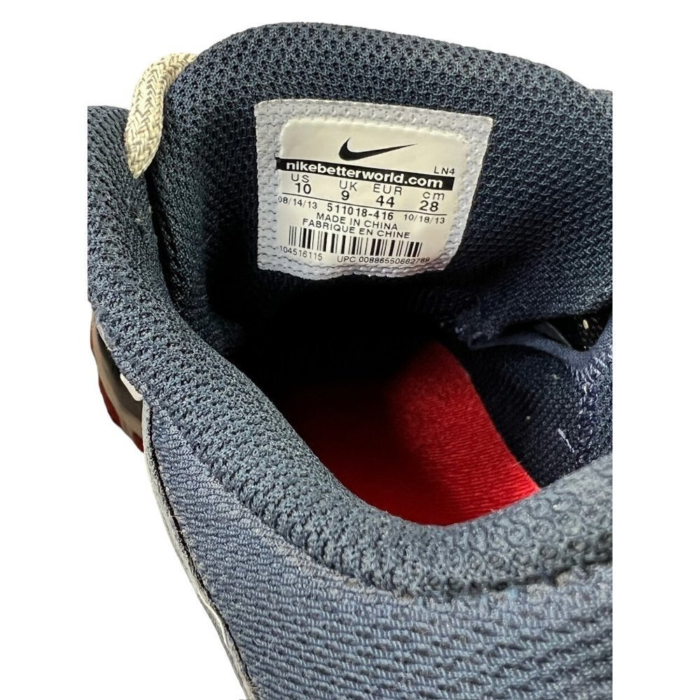 Nike Free 5.0 Men's Navy Blue & White Sneakers - Picture 7 of 7